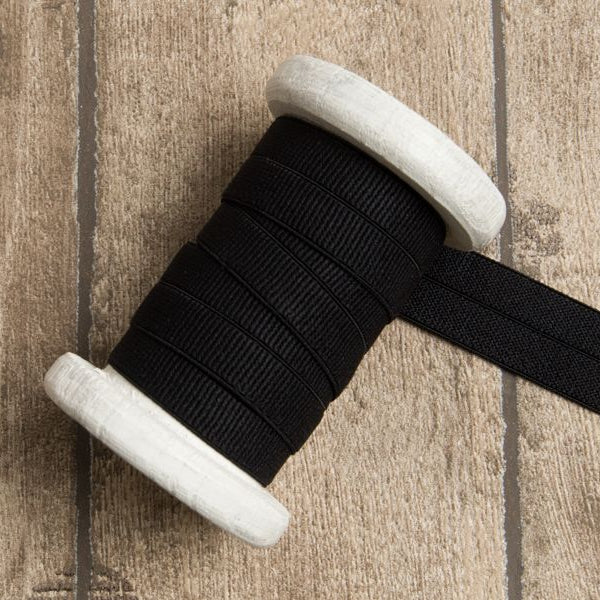 Elastisches Einfassband/Falzgummi 20 mm - uni