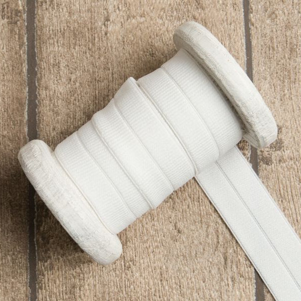 Elastisches Einfassband/Falzgummi 20 mm - uni