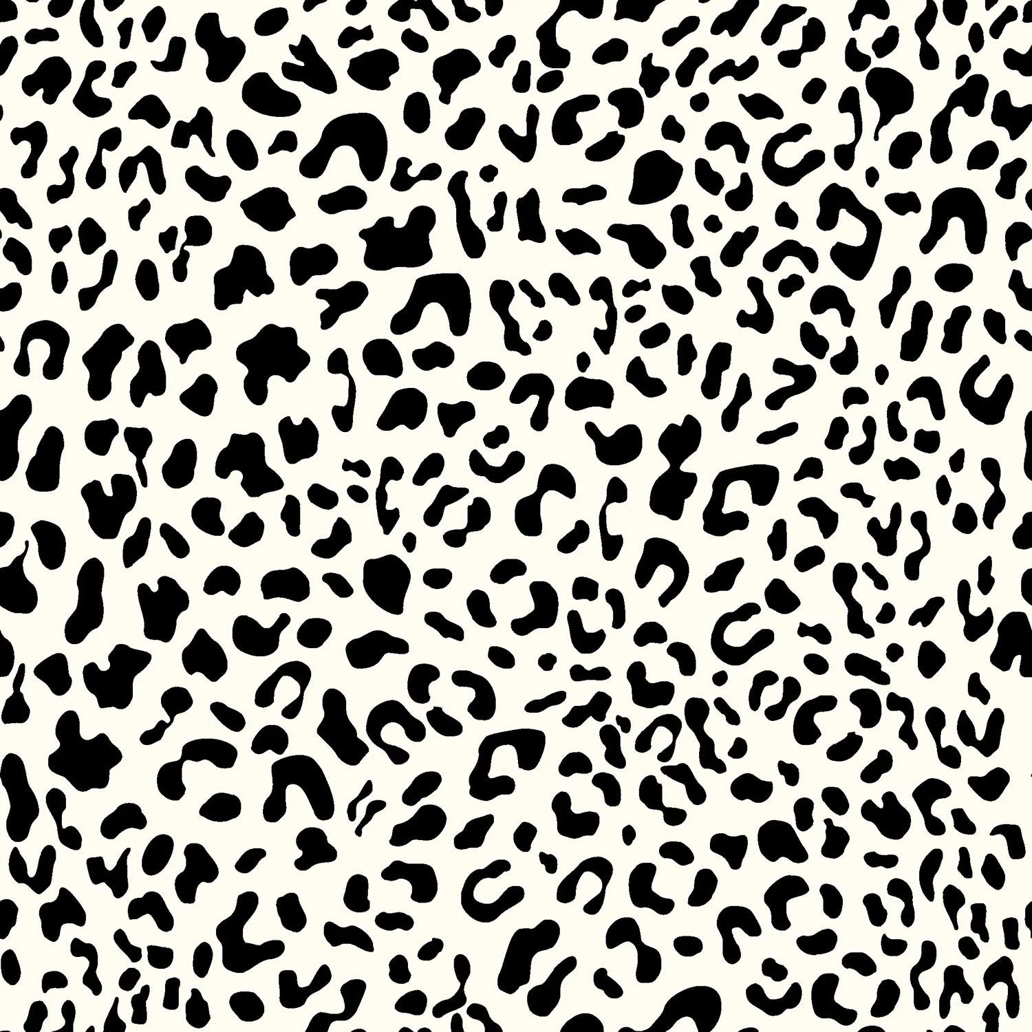 Ripp-Jersey Stoff Digitaldruck - Leo Animalprint - wollweiß