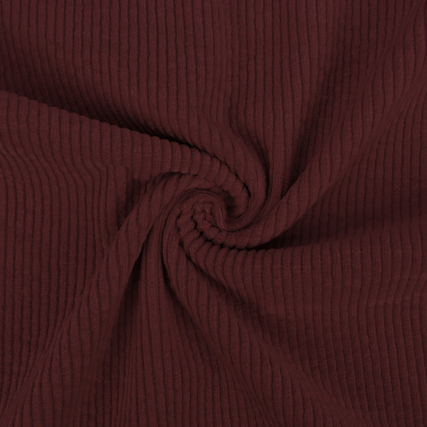 Cord Stretch Washed - 3.5 mm breite Rippen - uni