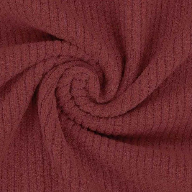 Cord Stretch Washed - 3.5 mm breite Rippen - uni