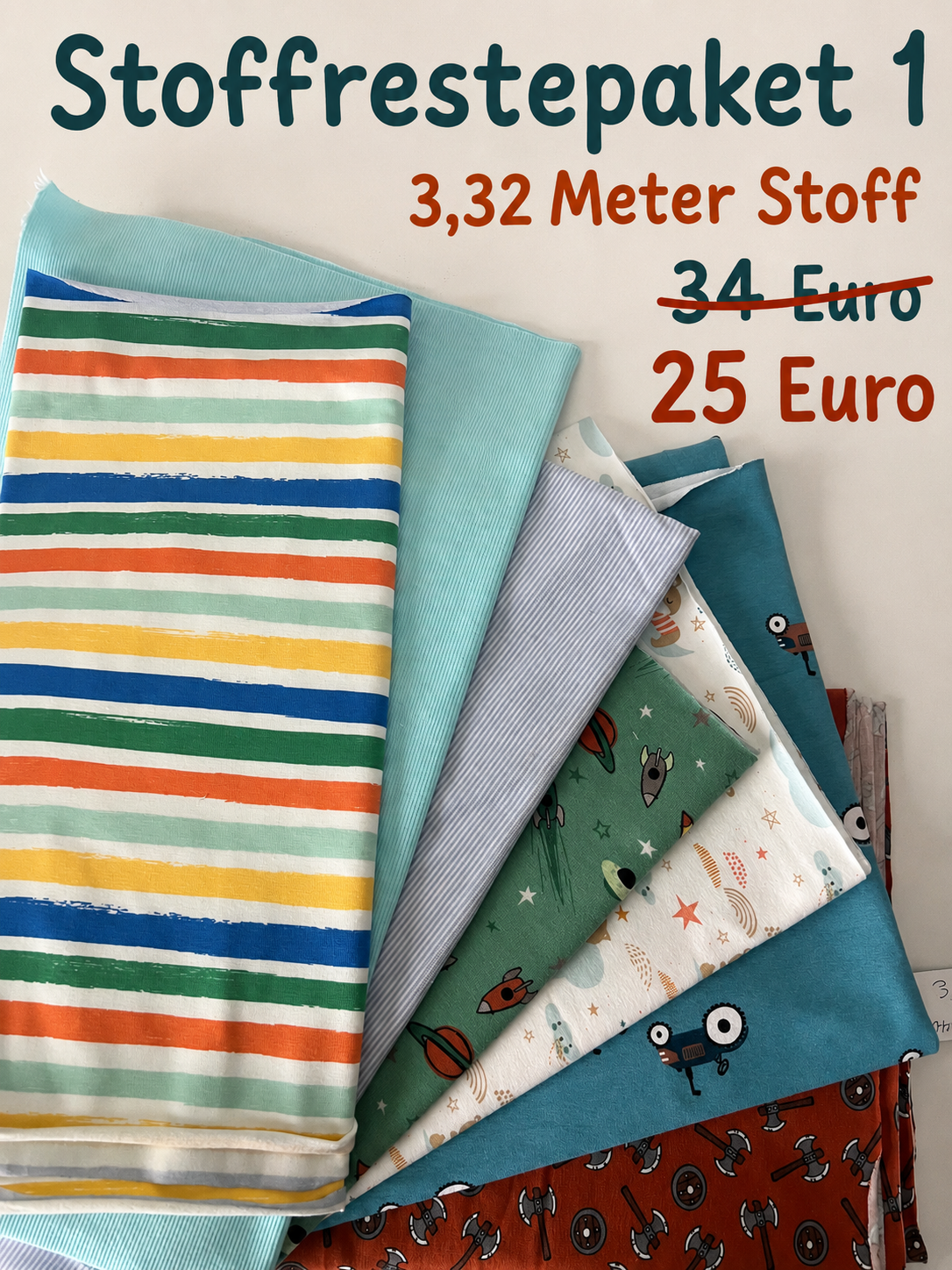 Stoffrestepaket - Jersey