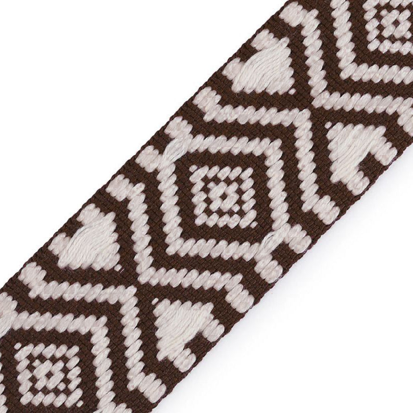 Gurtband Jacquard ca. 38 mm - Ethno Muster