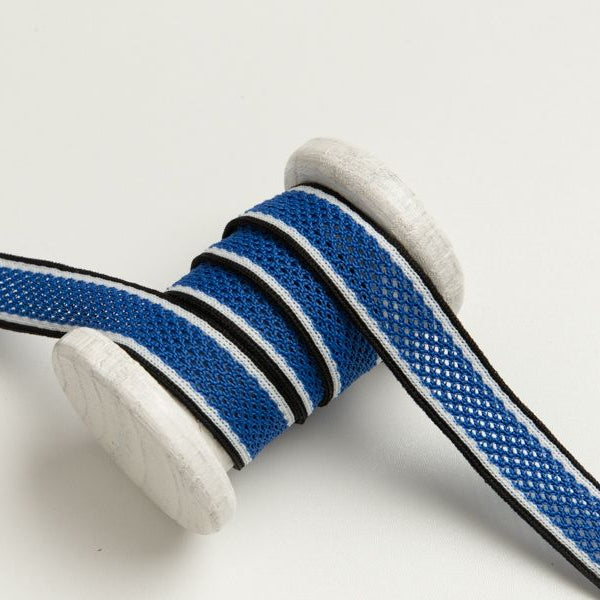 Elastischer Hosenstreifen mit Netz