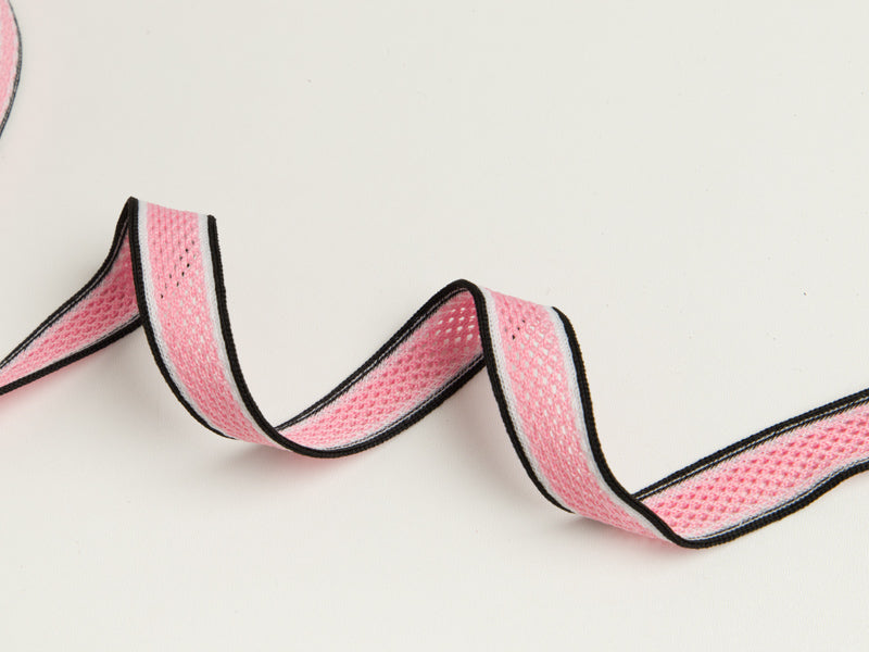 Elastischer Hosenstreifen mit Netz