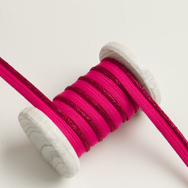 Paspelband Biese mit Glitzer 10mm