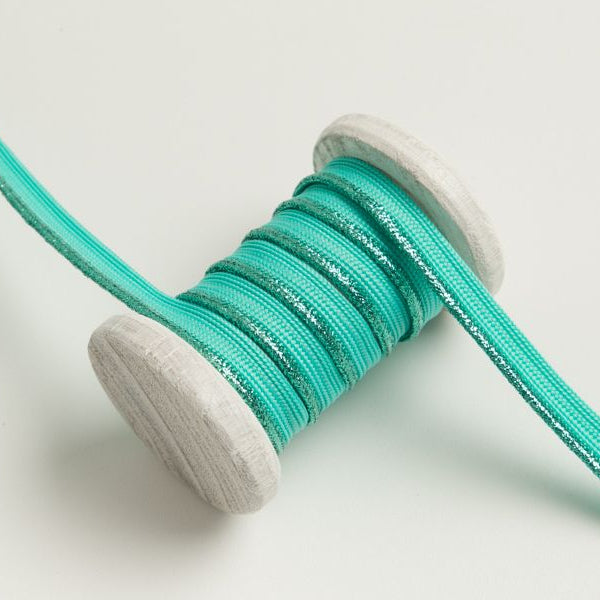 Paspelband Biese mit Glitzer 10mm