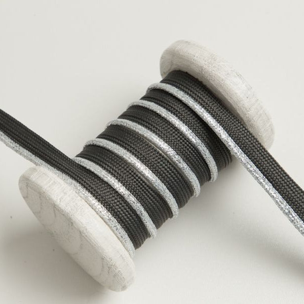 Paspelband Biese mit Glitzer 10mm