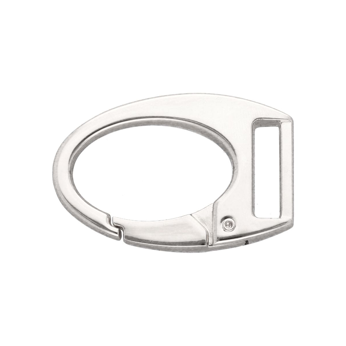 Karabiner 21 mm 1 Stück - silberfarben