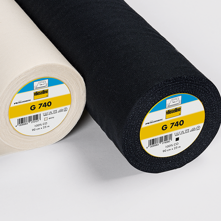 🟡 Vlieseline G 740 - Mittelschwere, leicht geraute Baumwolleinlage