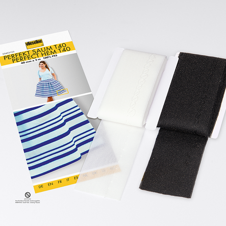 🟡 Vlieseline PERFEKT SAUM - Perfektes und schnelles Anbügeln von Säumen