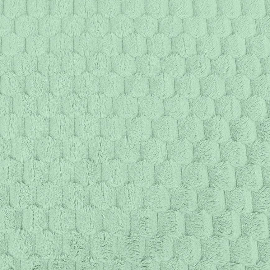 Wellnessfleece Wabenstruktur - uni