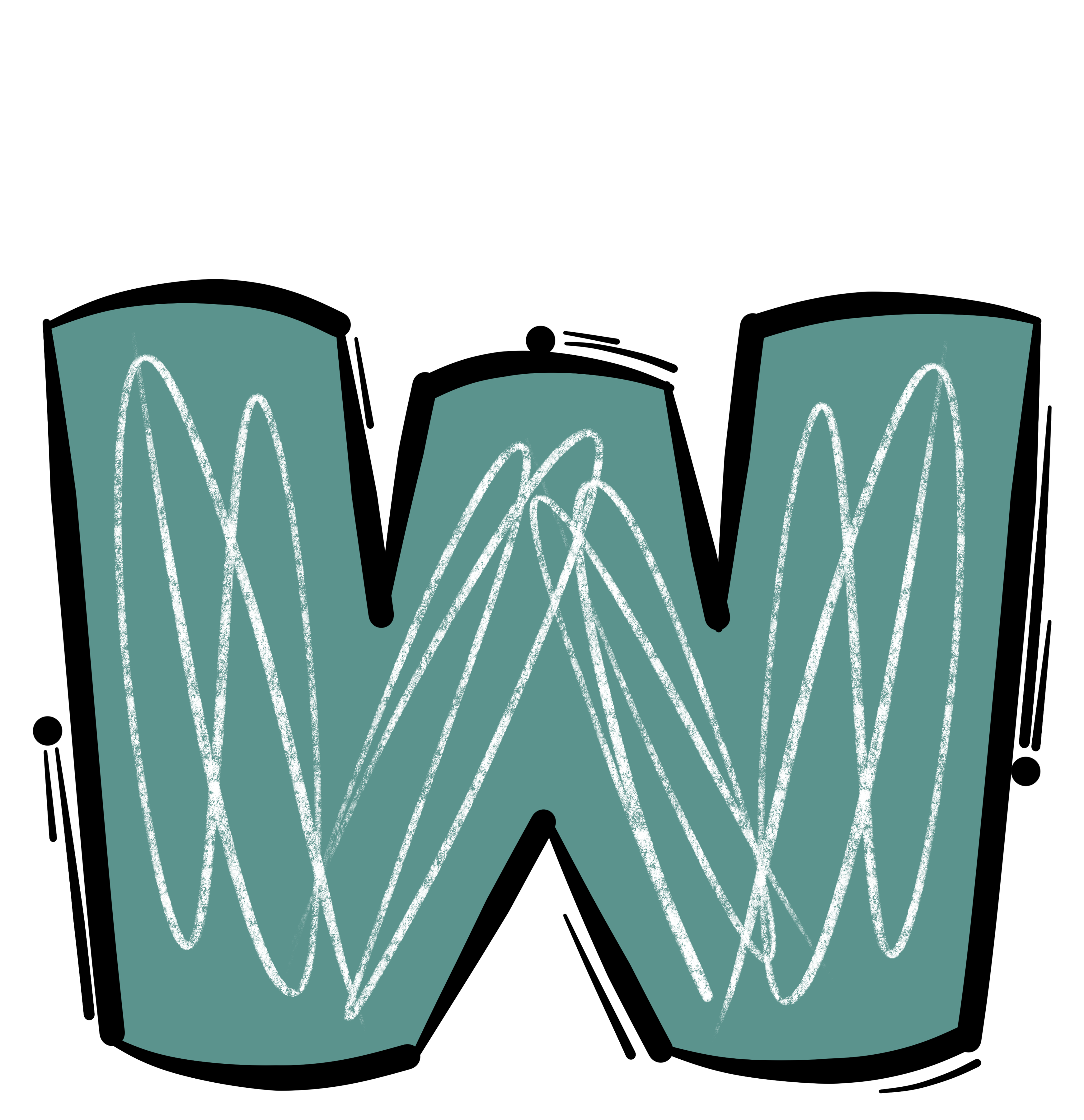 Bügelbild Applikation Namen - Buchstaben - ABC- petrol