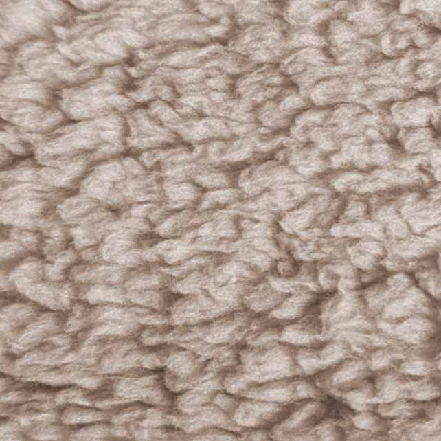 Sherpa Teddy Fleece Stoff- uni