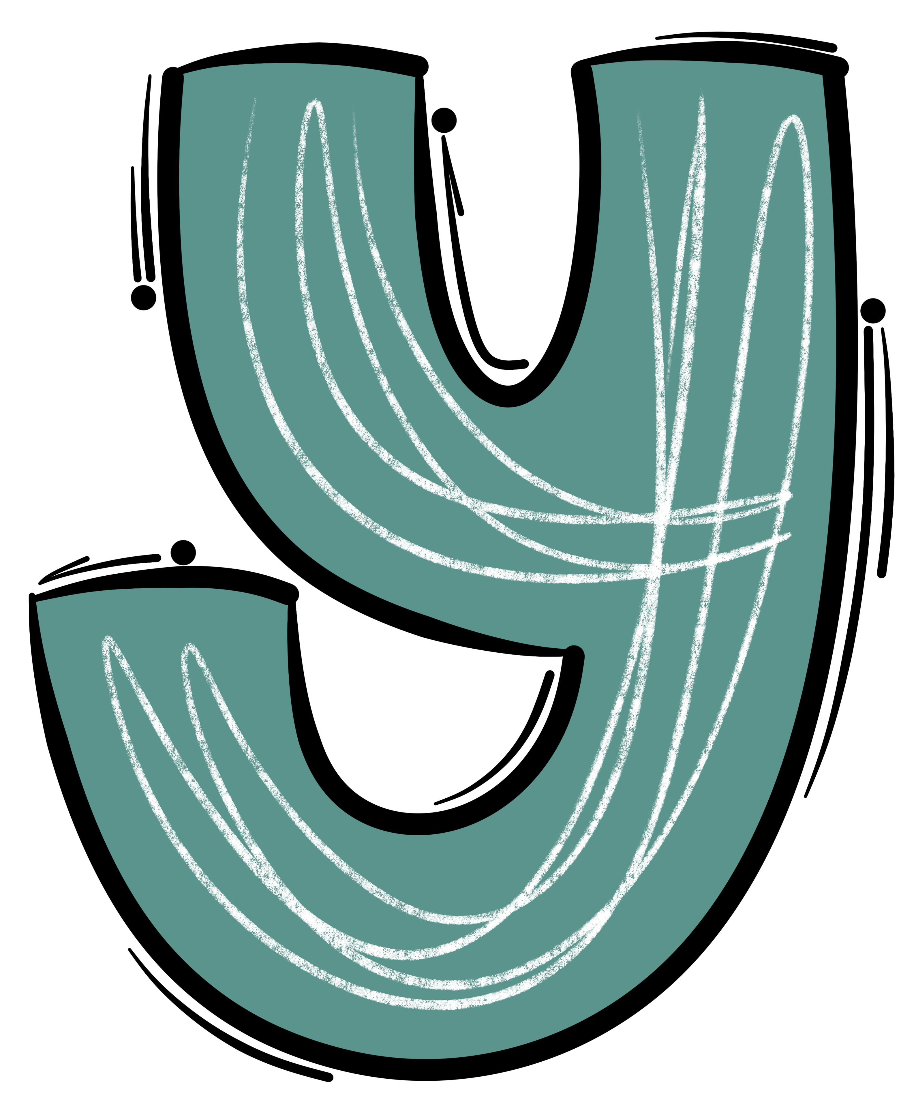 Bügelbild Applikation Namen - Buchstaben - ABC- petrol