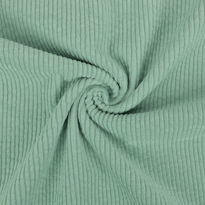 Cord Stretch Washed - 3.5 mm breite Rippen - uni