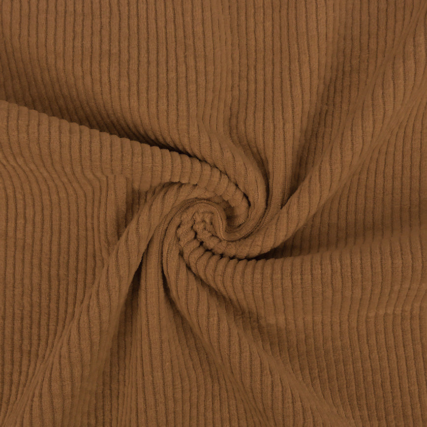 Cord Stretch Washed - 3.5 mm breite Rippen - uni