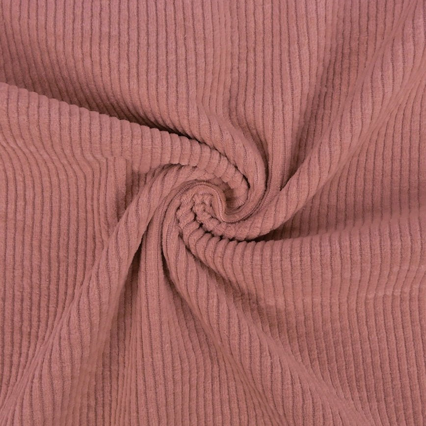 Cord Stretch Washed - 3.5 mm breite Rippen - uni