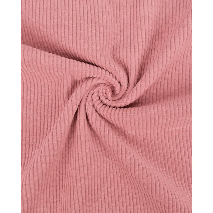 Cord Stretch Washed - 3.5 mm breite Rippen - uni