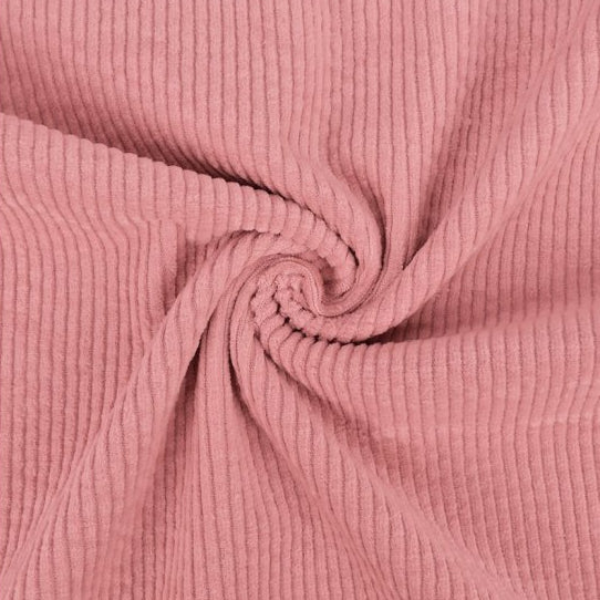 Cord Stretch Washed - 3.5 mm breite Rippen - uni