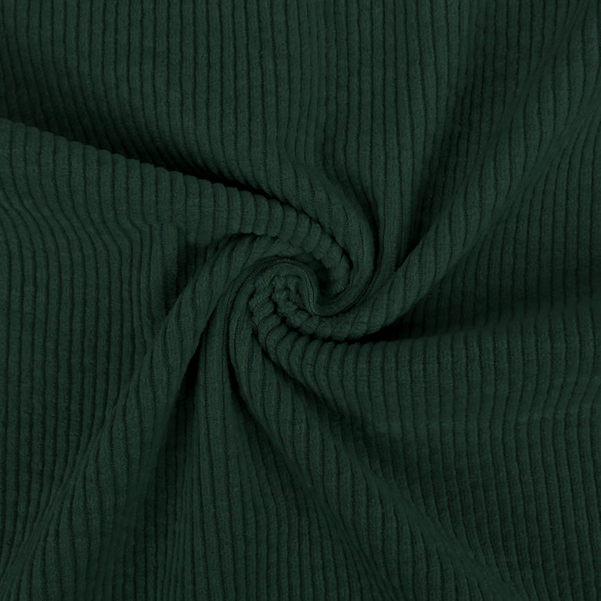 Cord Stretch Washed - 3.5 mm breite Rippen - uni