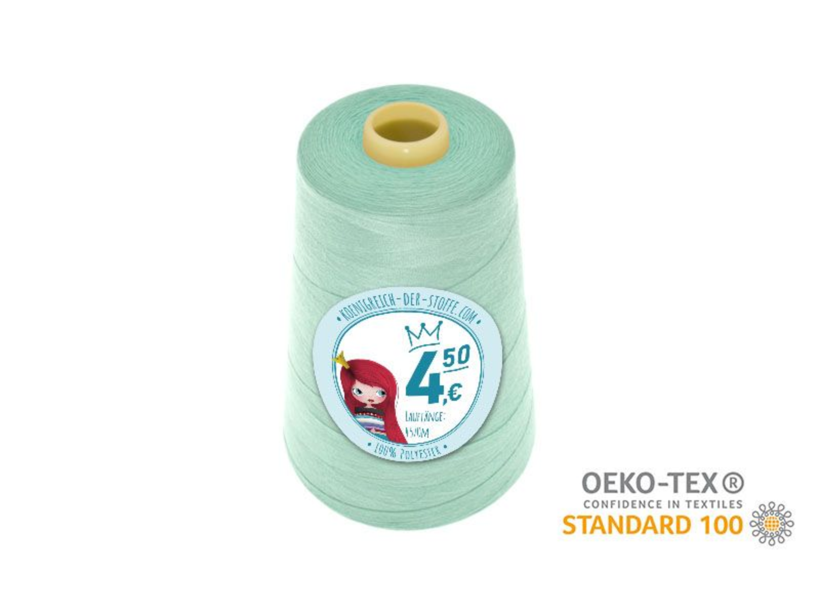 🧵 Overlock Nähgarn - 4570 m - Gelb • Grün • Oliv