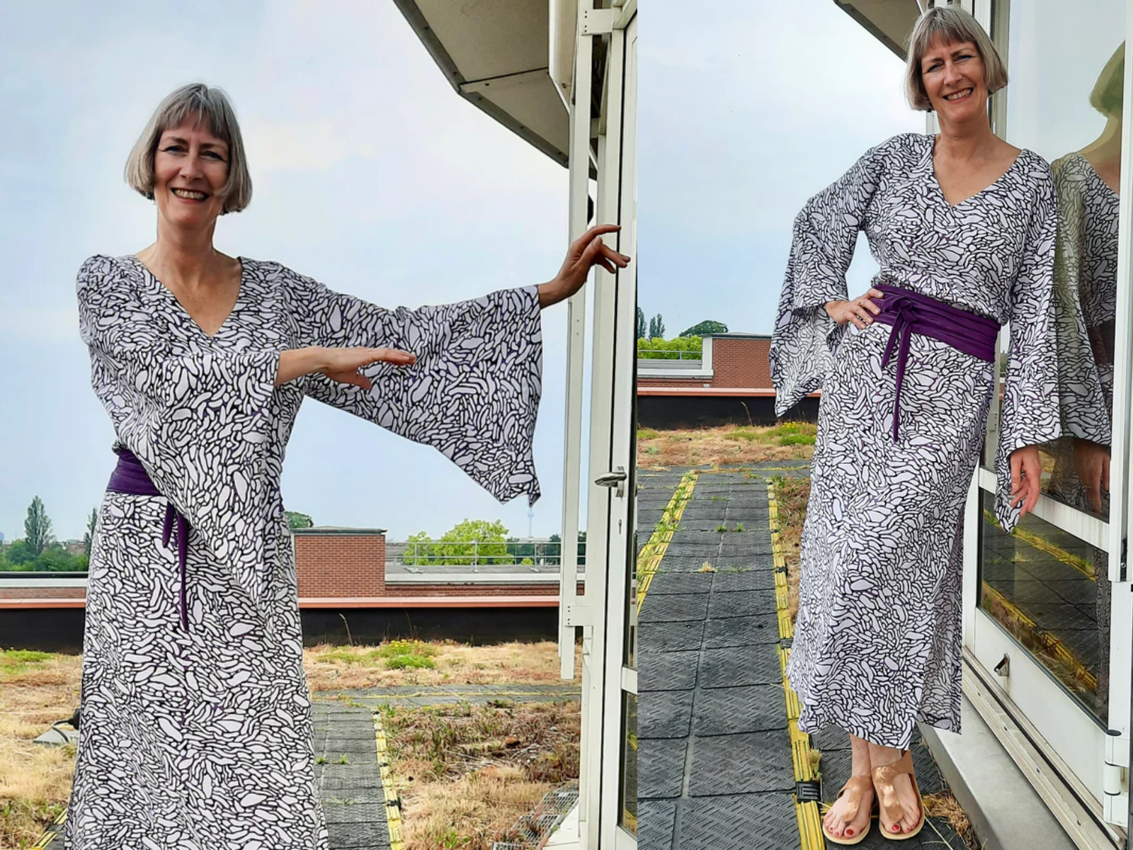 Papierschnittmuster Premium Tunikakleid Athina