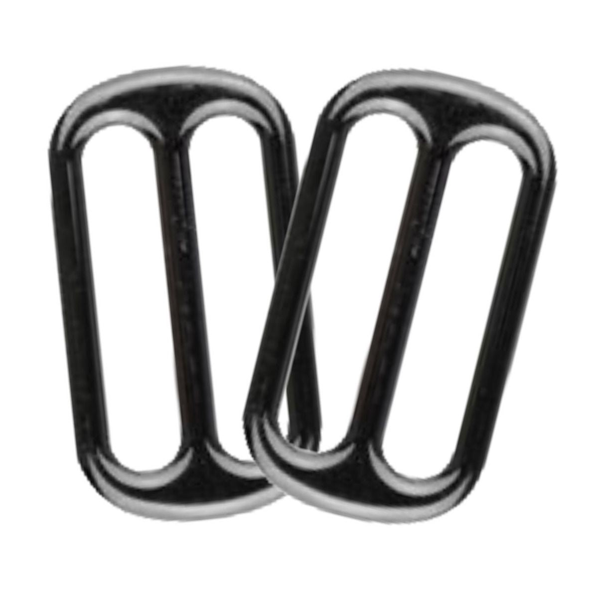 Leiterschnallen Metall 25 mm - 2 Stück