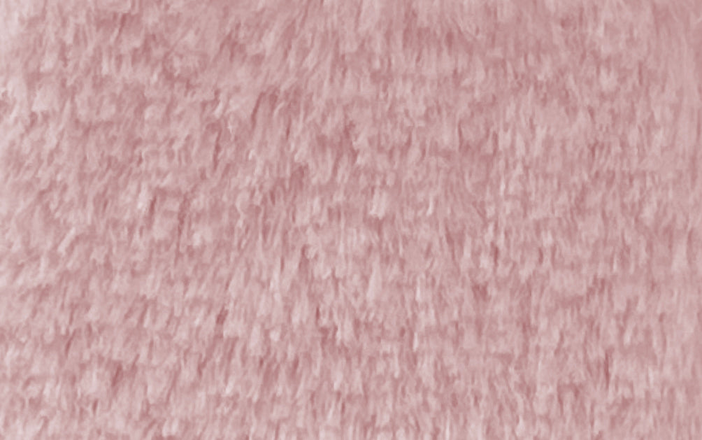 Plüschfell Fleece Stoff- uni