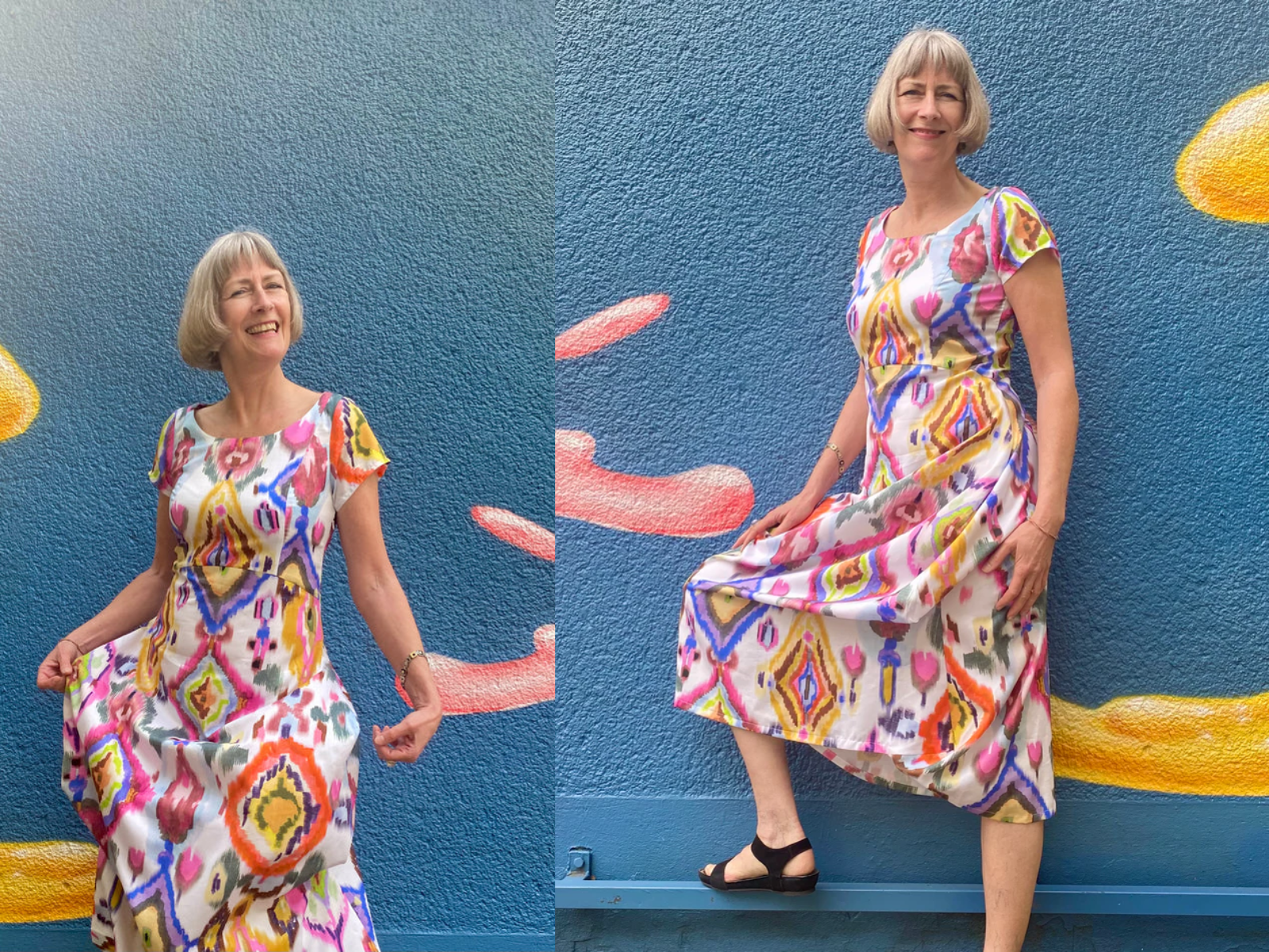 Papierschnittmuster Tulpenkleid Fleur