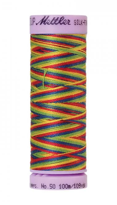 Silk-Finish Cotton multi 50 by Amann Mettler 100 m