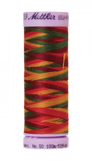Silk-Finish Cotton multi 50 by Amann Mettler 100 m