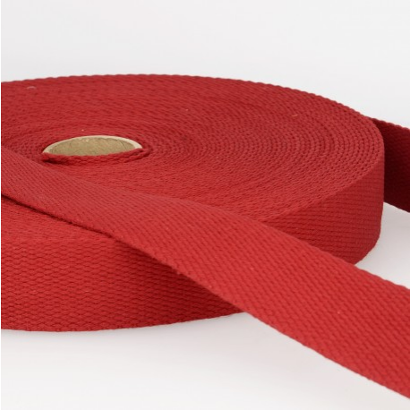 Gurtband Baumwolle 25 mm - uni