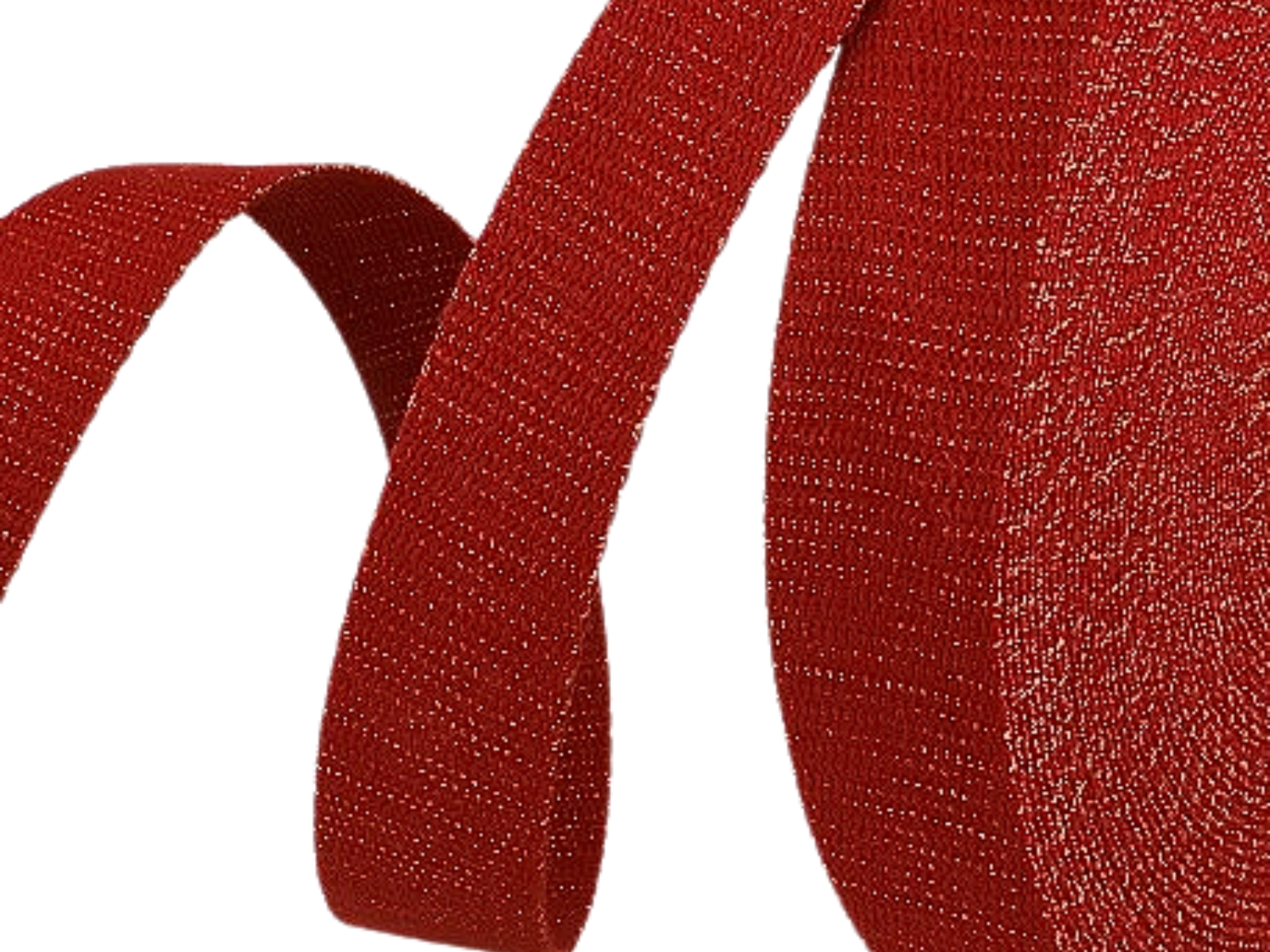 Gurtband mit Glitzerfäden 30 mm