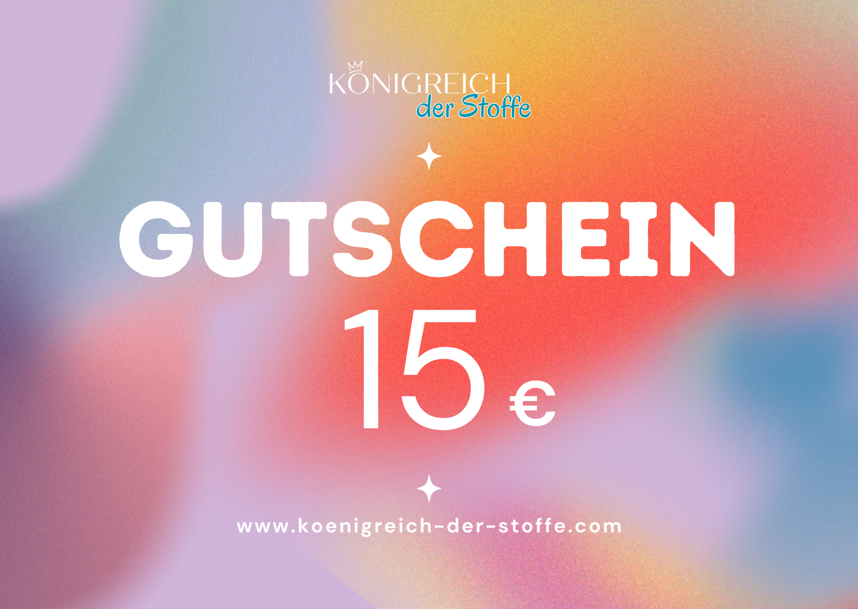 🎁 Königreich der Stoffe - Gutschein