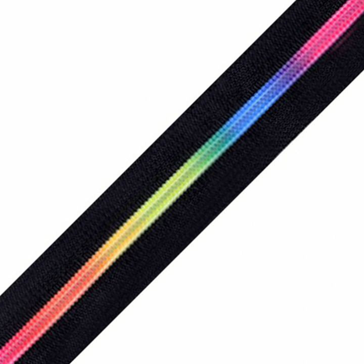 Endlos-Reißverschluss 6mm - Regenbogen