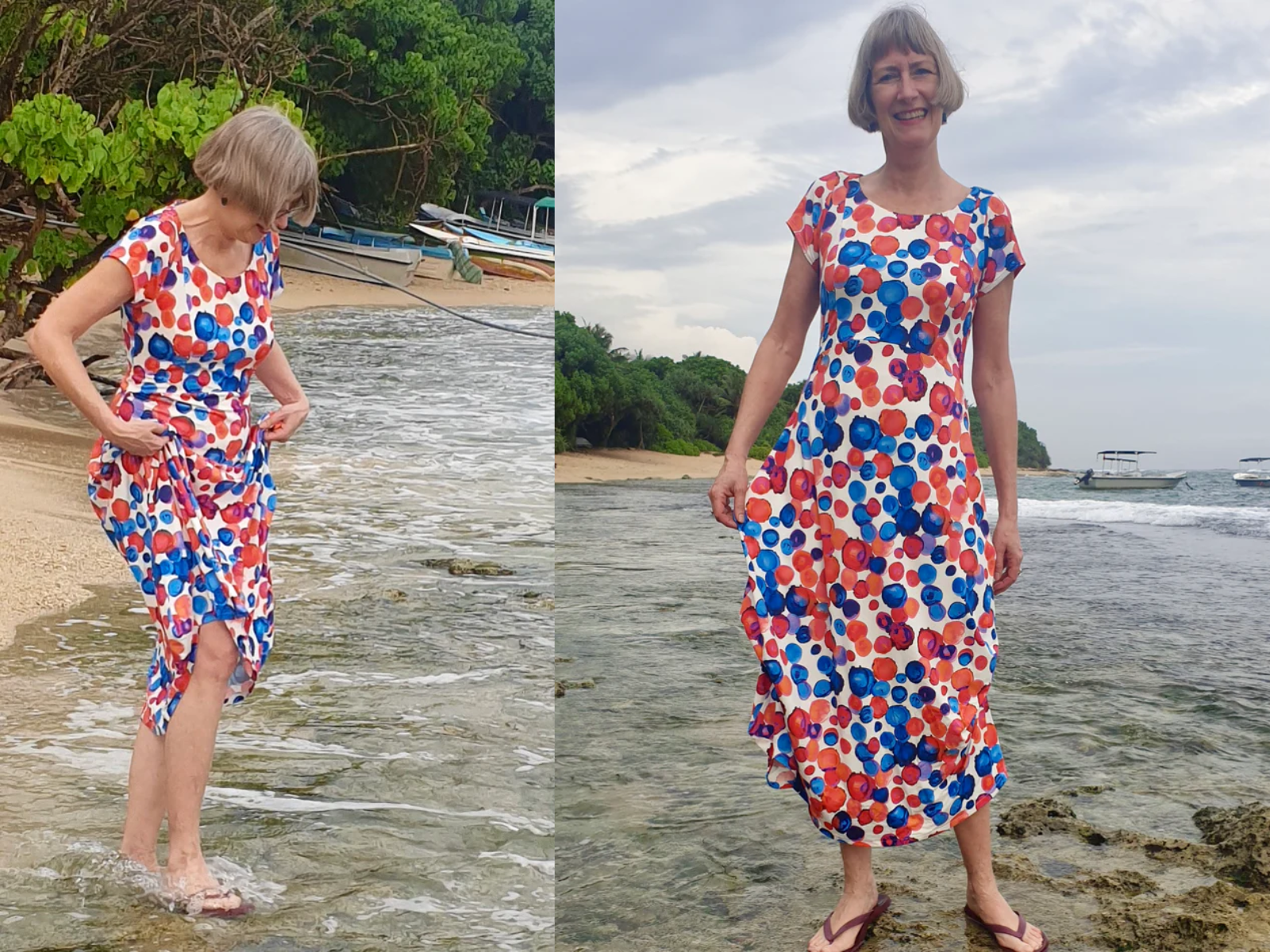 Papierschnittmuster Tulpenkleid Fleur