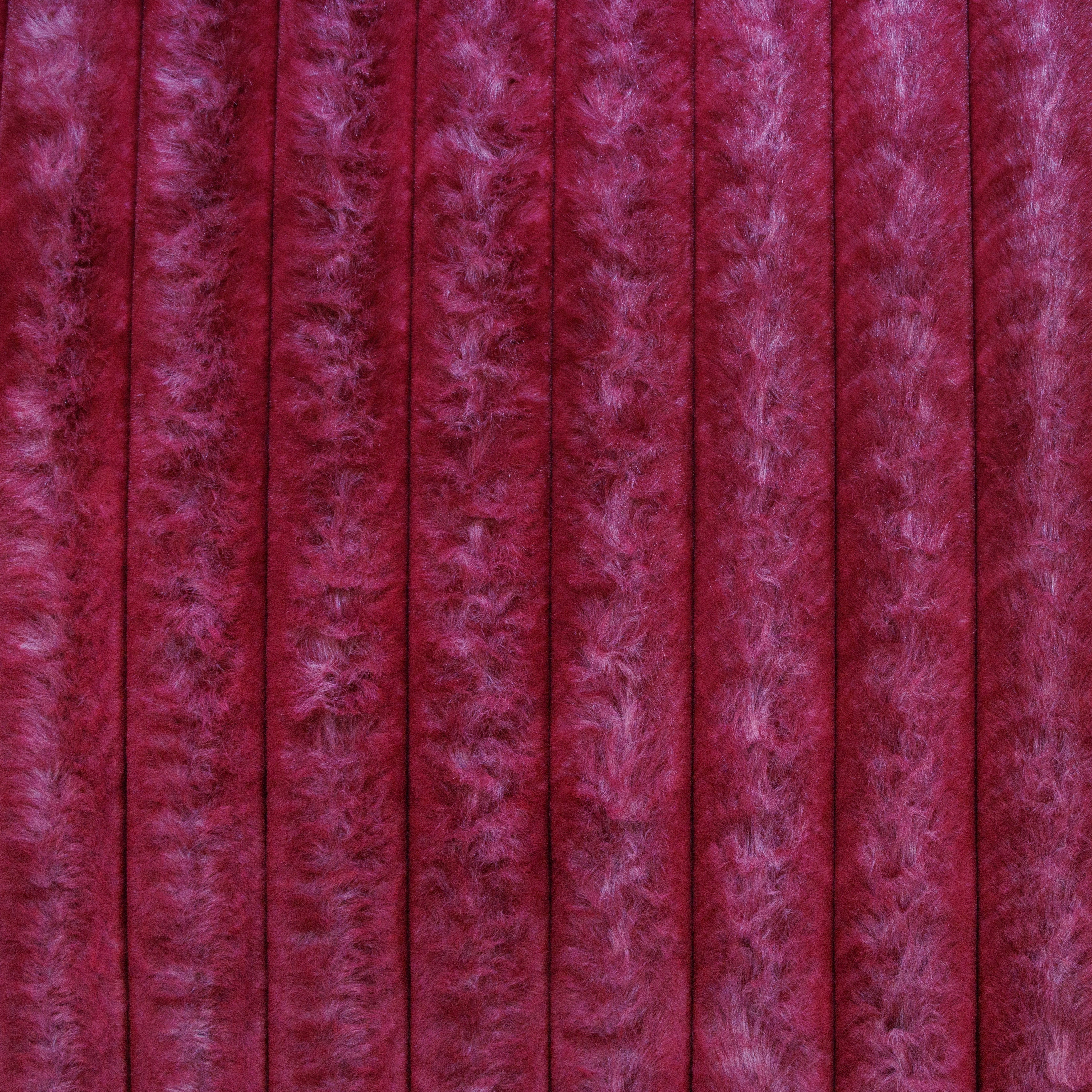 Plüschstoff in Cordoptik - 3cm Rippen