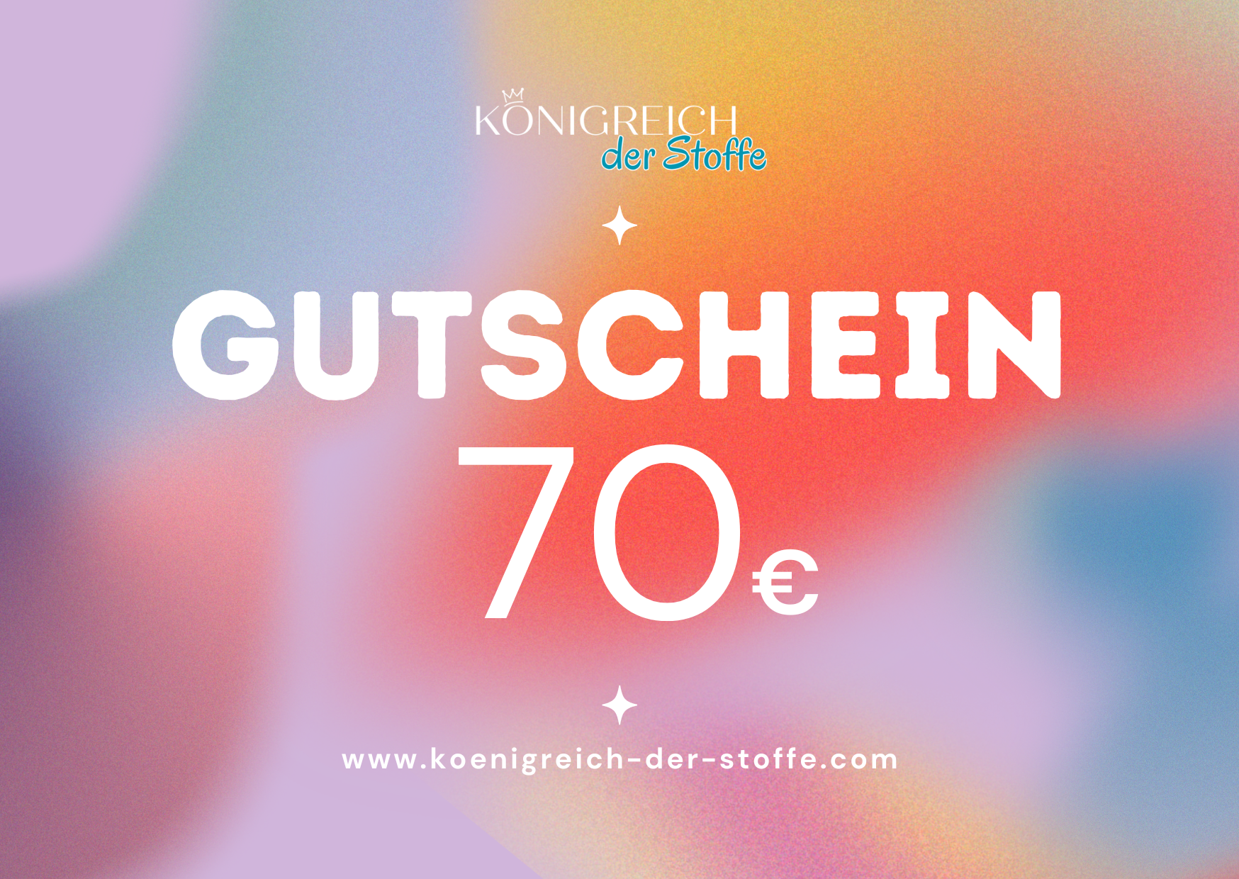 🎁 Königreich der Stoffe - Gutschein