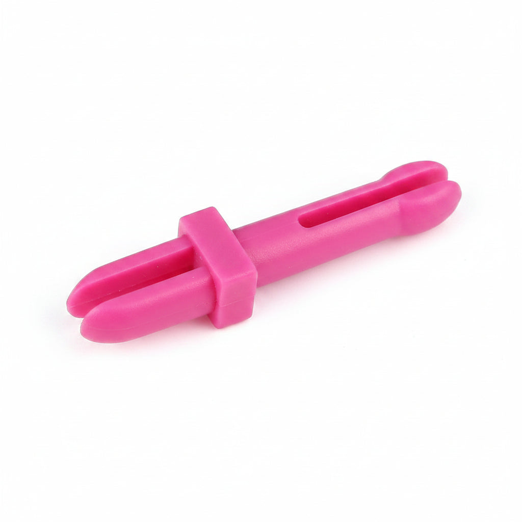 Kunststoffspulenhalter 10 Stück - pink