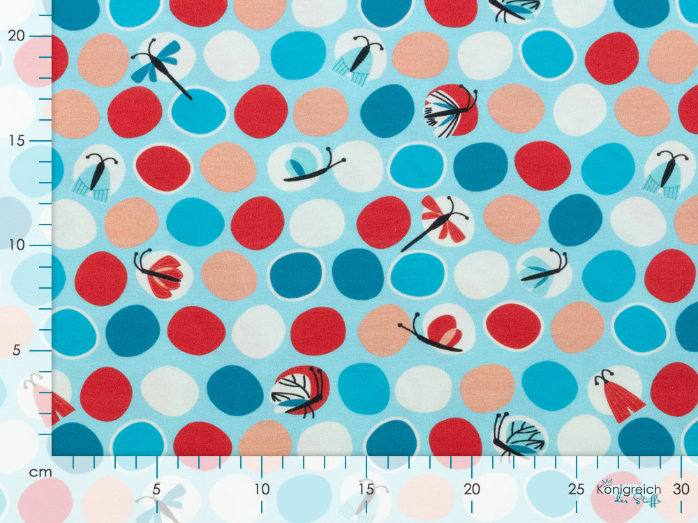 Jersey Blaubeerstern Butterflies & Friend - Schmetterlinge und Libellen