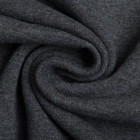 Glattes Bündchen im Schlauch - uni