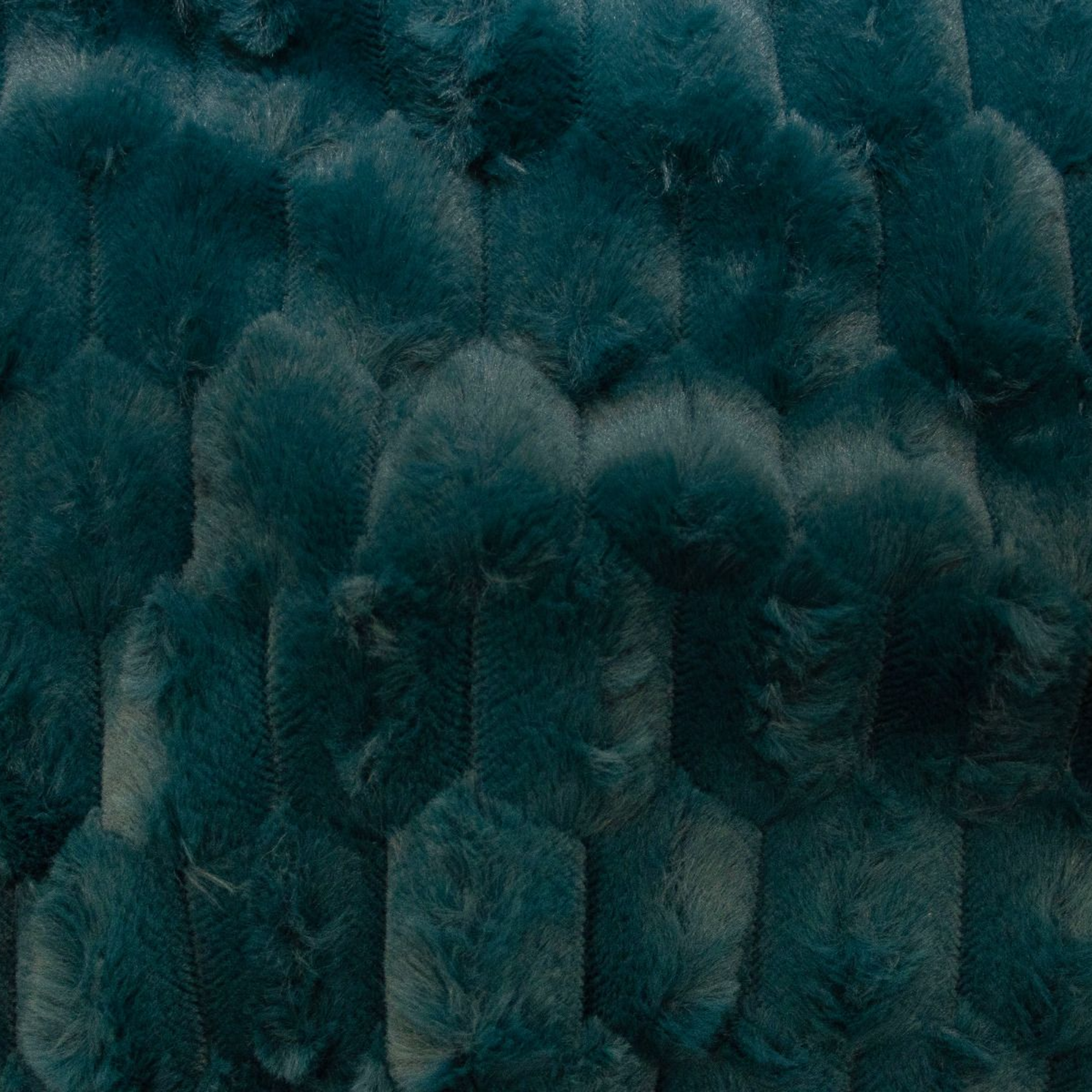 Fellimitat Stoff - Wabenmuster