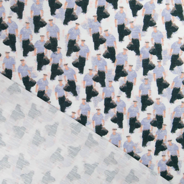 Jersey Slub Baumwolle Milliblu´s - Menschen - weiß