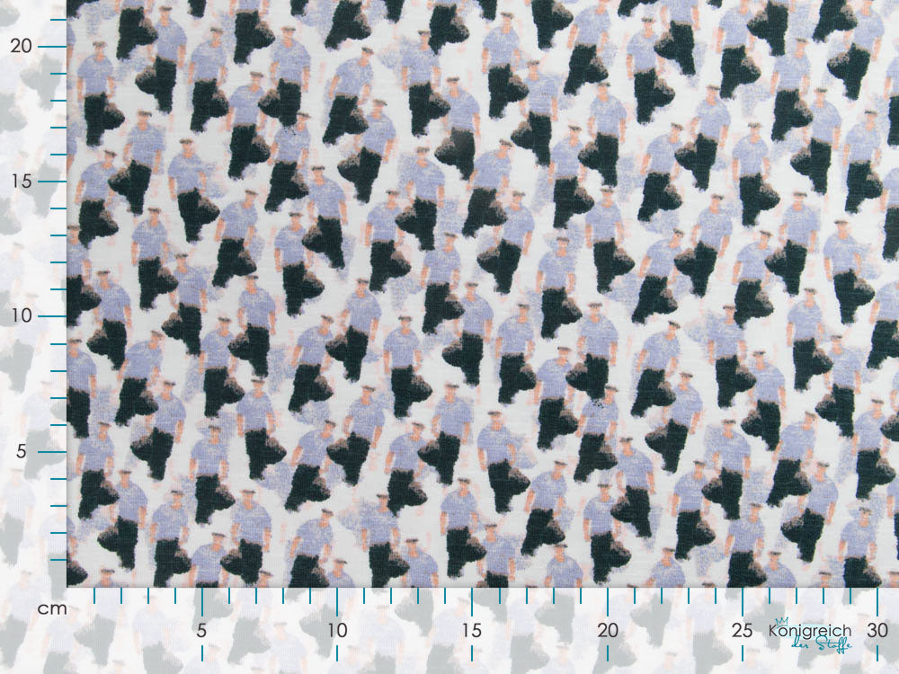 Jersey Slub Baumwolle Milliblu´s - Menschen - weiß