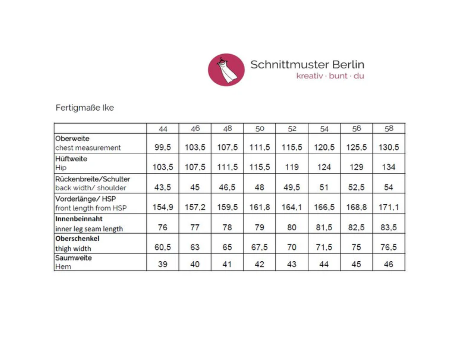 Papierschnittmuster Overall Ike