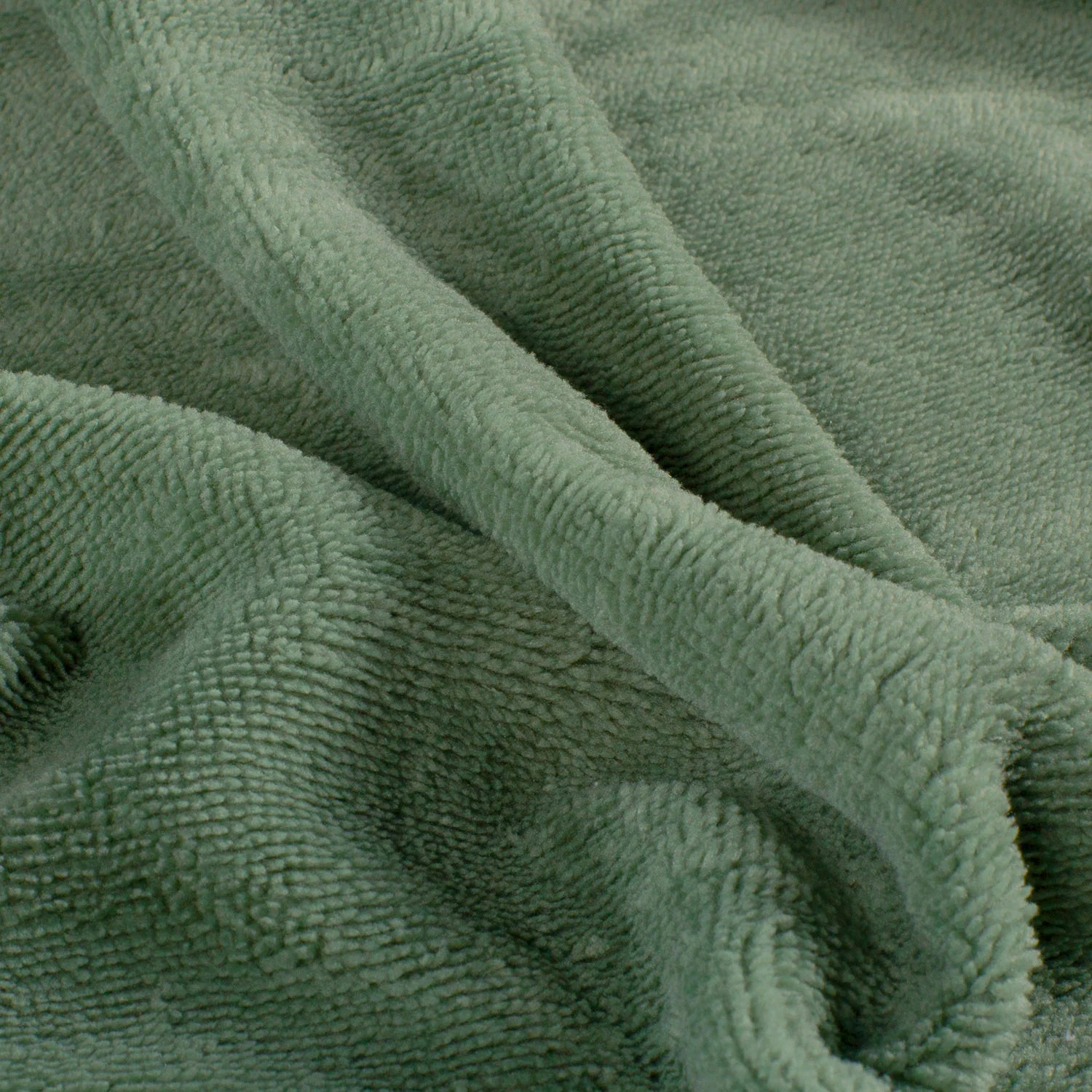 Bambus Frottee Fleece Stoff - uni