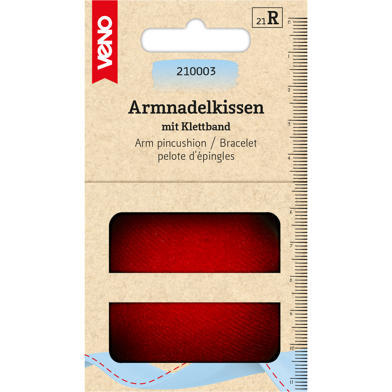 Armnadelkissen mit Klettband