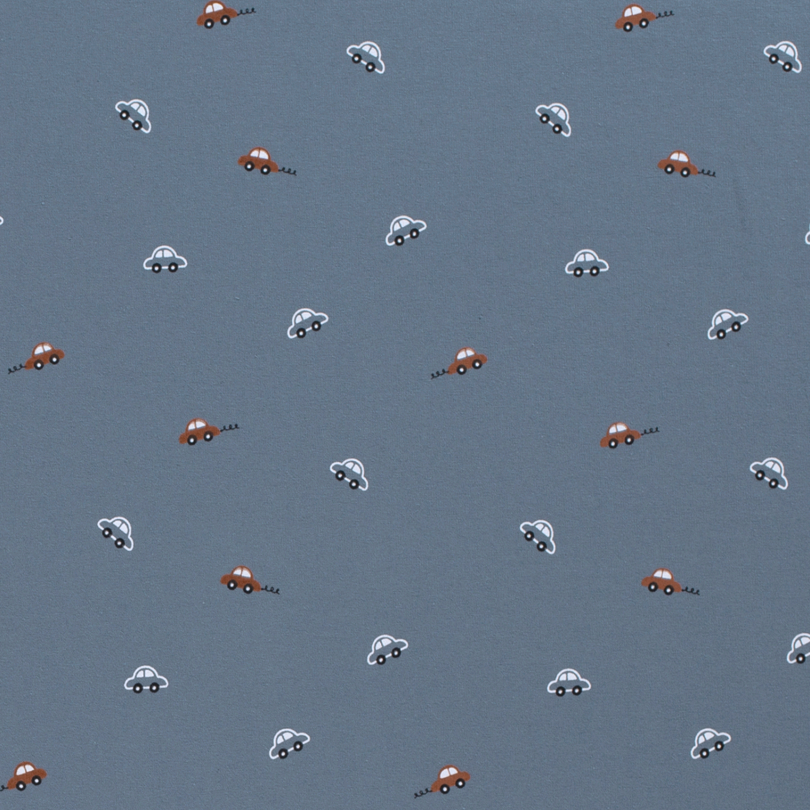 🚗 Baumwolle Jersey Stoff Digitaldruck - Autos