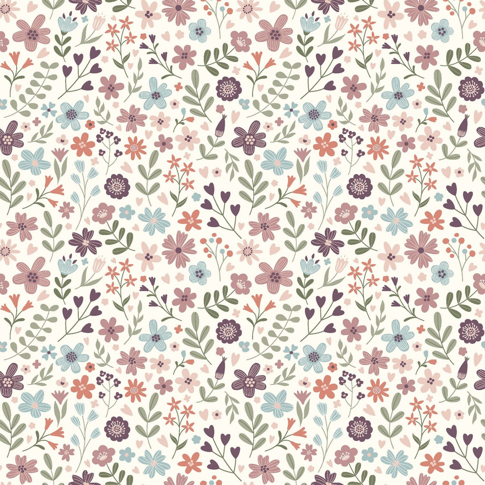 Baumwolle_Jersey_Digitaldruck_-_Blmchen_-_Wollwei_Kopie